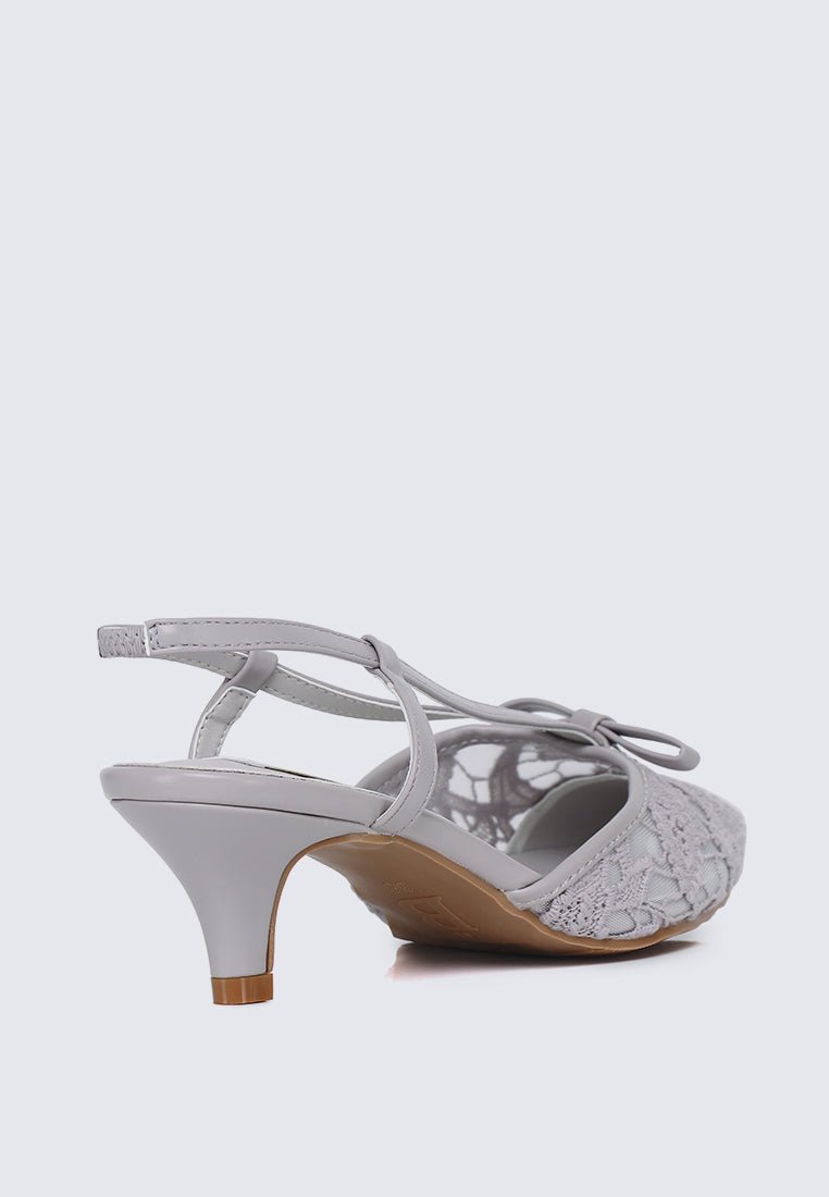 Colette Comfy Heels In LilacHeels - myballerine