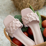 Corinne Comfy Sandals In Nude PinkSandals - myballerine