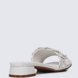 Corinne Comfy Sandals In Off WhiteSandals - myballerine