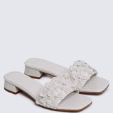 Corinne Comfy Sandals In Off WhiteSandals - myballerine