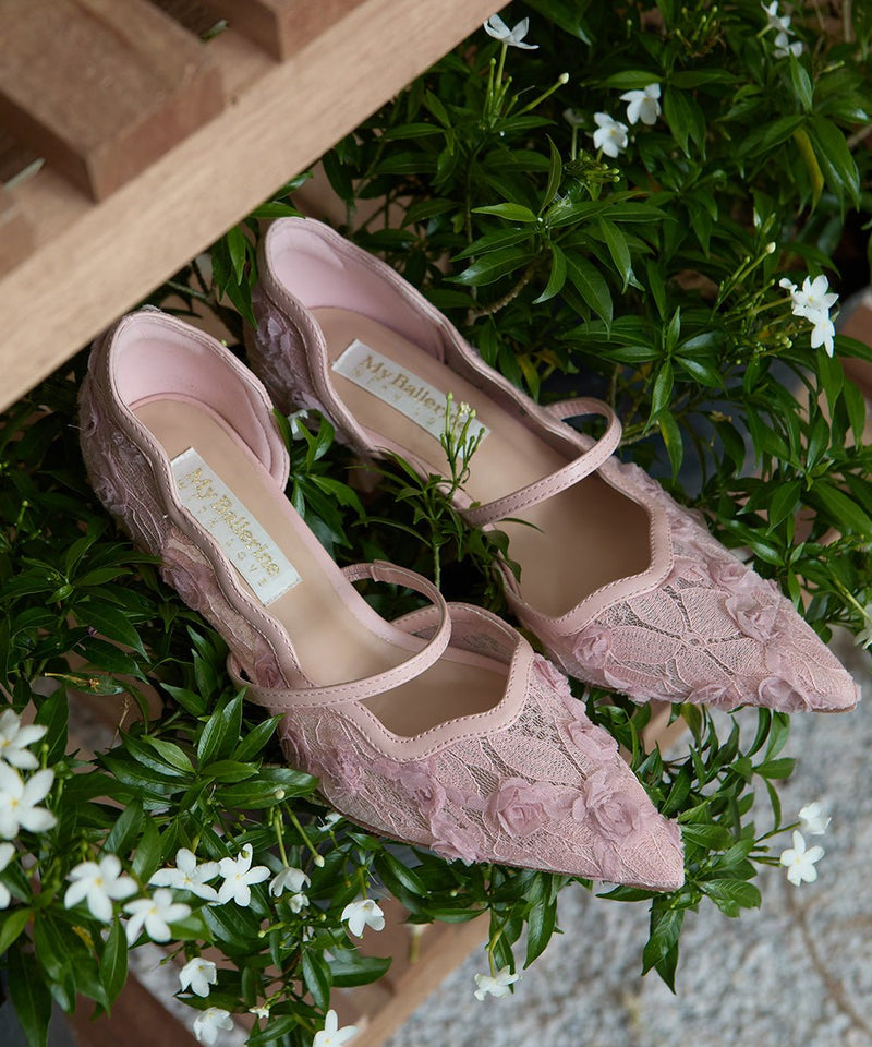 Cristelle Comfy Heels In PinkHeels - myballerine