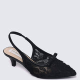 Cyanelle Comfy Heels In BlackHeels - myballerine
