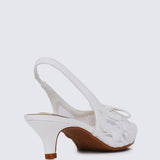 Cyanelle Comfy Heels In WhiteHeels - myballerine