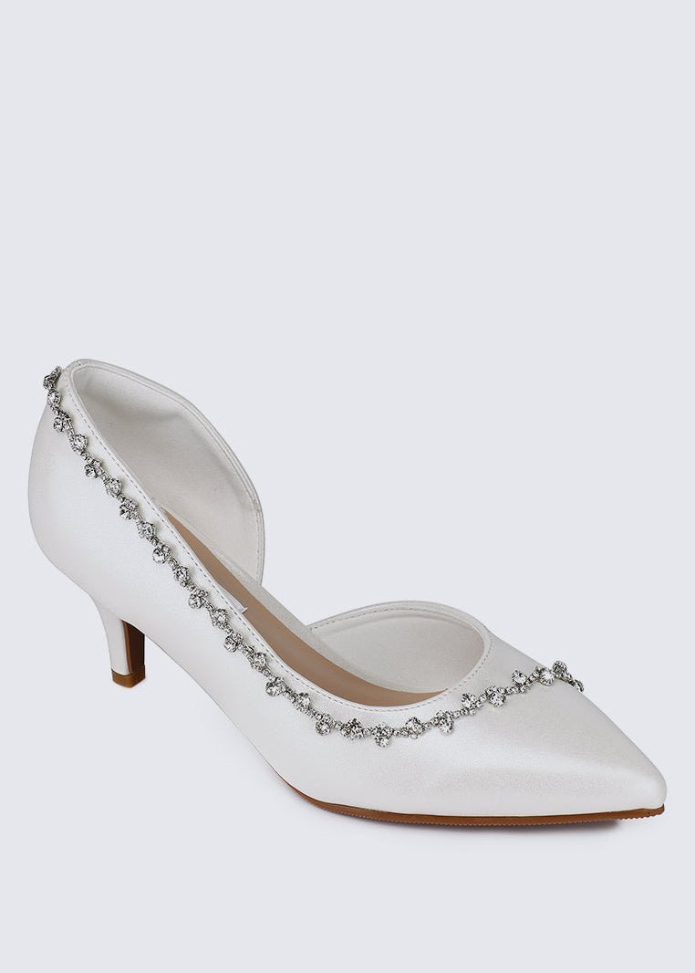Dahlia Comfy Pumps In IvoryShoes - myballerine