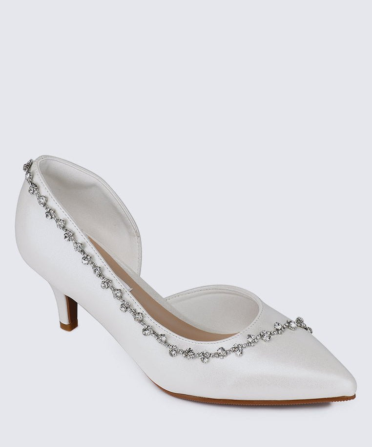 Dahlia Comfy Pumps In IvoryShoes - myballerine