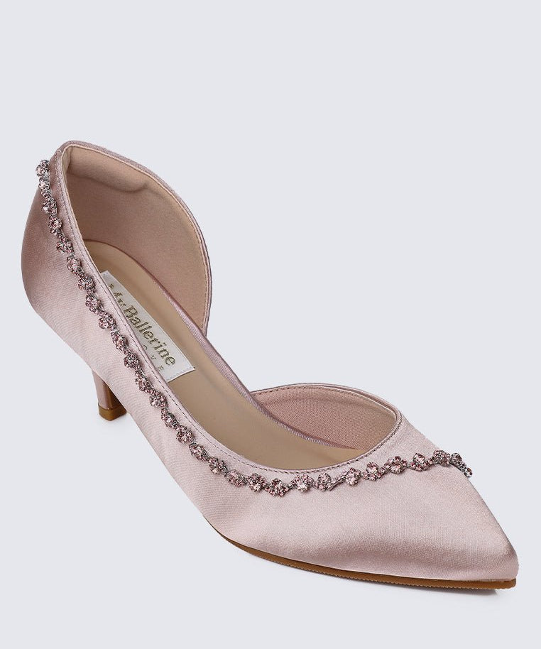 Dahlia Comfy Pumps In Pink - myballerine