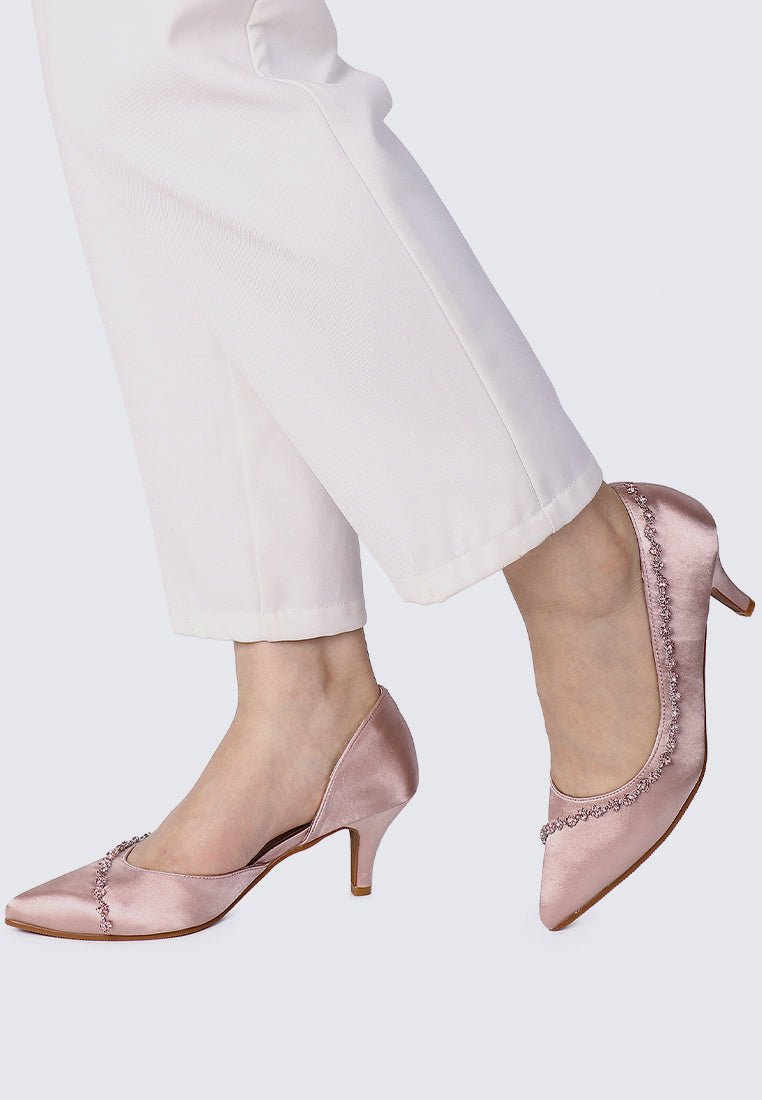 Dahlia Comfy Pumps In Pink - myballerine