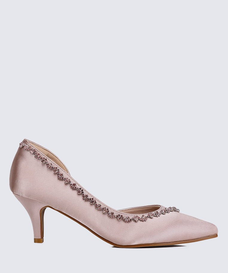 Dahlia Comfy Pumps In Pink - myballerine