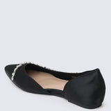 Delilah Comfy Ballerina In Black - myballerine