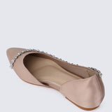 Delilah Comfy Ballerina In Taupe - myballerine