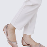 Delilah Comfy Ballerina In Taupe - myballerine