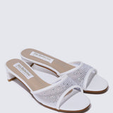 Devika Comfy Heels In IvoryShoes - myballerine