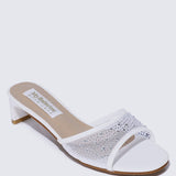 Devika Comfy Heels In IvoryShoes - myballerine
