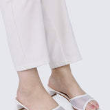 Devika Comfy Heels In IvoryShoes - myballerine