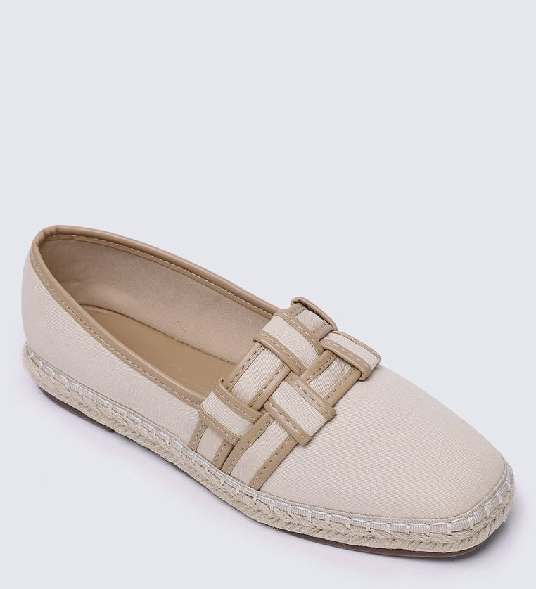 Diane Comfy Espadrilles In NudeShoes - myballerine