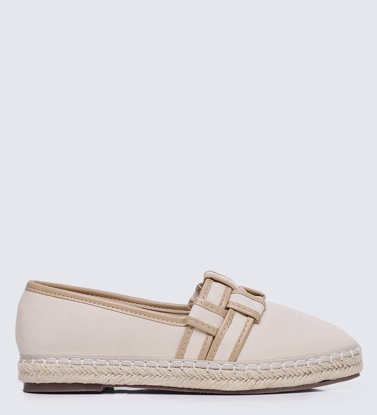 Diane Comfy Espadrilles In NudeShoes - myballerine