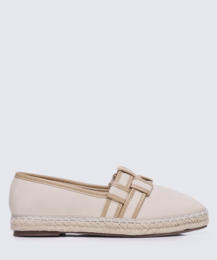 Diane Comfy Espadrilles In NudeShoes - myballerine