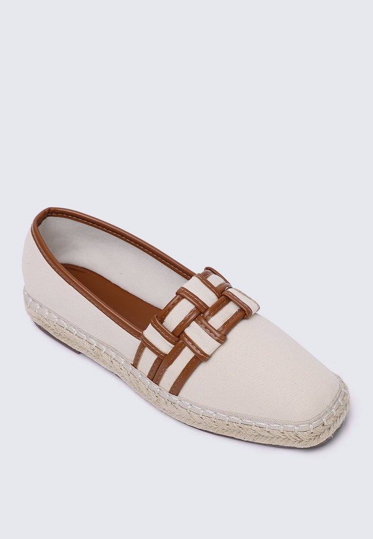 Diane Comfy Espadrilles In Off WhiteShoes - myballerine
