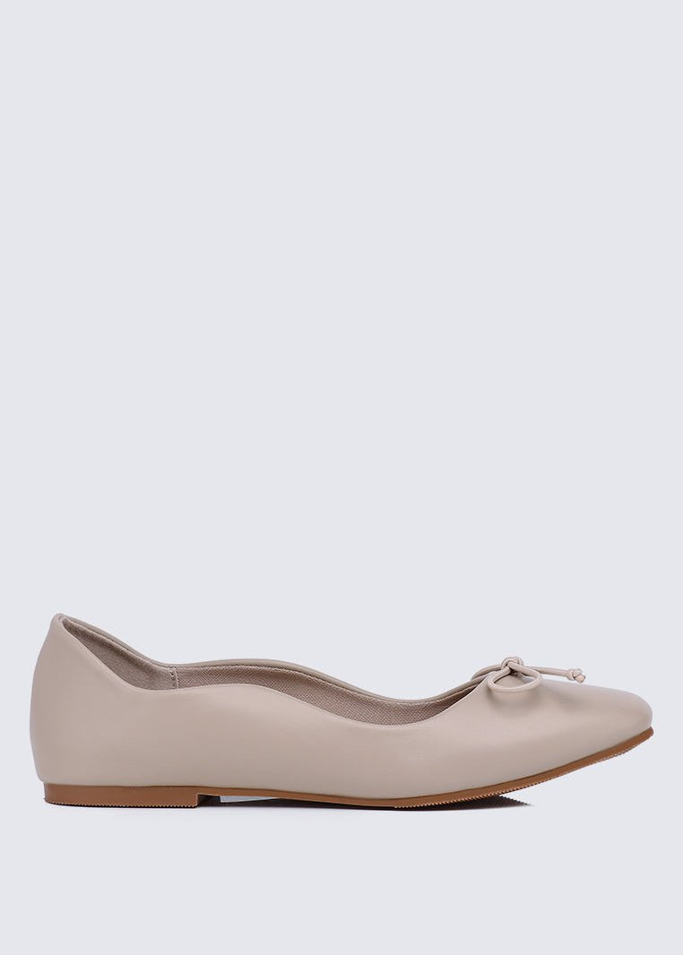 Dorra Comfy Ballerina In AlmondShoes - myballerine
