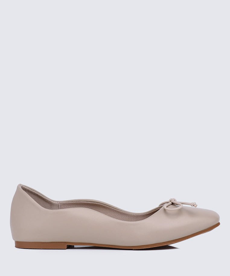 Dorra Comfy Ballerina In AlmondShoes - myballerine