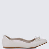 Dorra Comfy Ballerina In BeigeShoes - myballerine