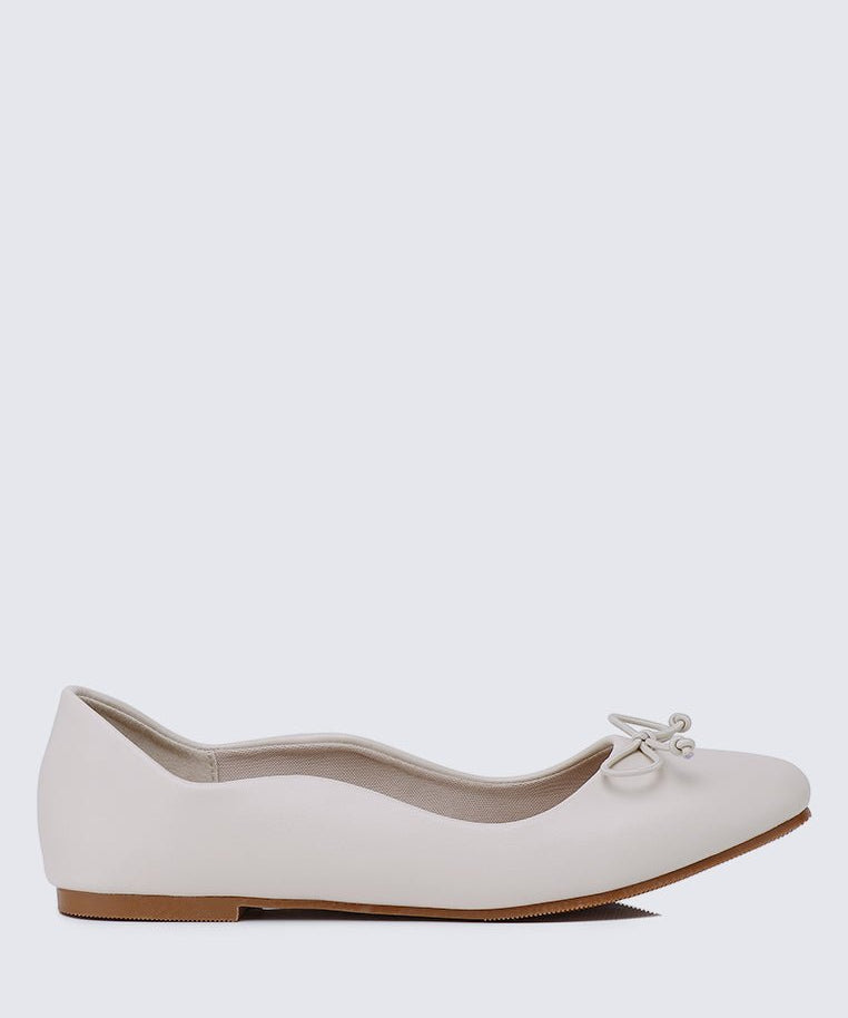 Dorra Comfy Ballerina In BeigeShoes - myballerine