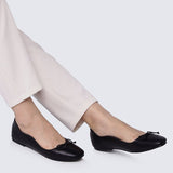 Dorra Comfy Ballerina In BlackShoes - myballerine
