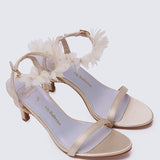 Dreaming of Dancing Comfy Heels In Champagne - myballerine
