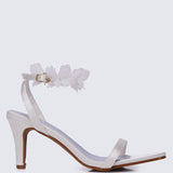 Dreaming of Dancing Comfy Heels In White - myballerine