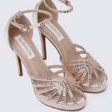 Dulce Comfy Heels In AlmondShoes - myballerine