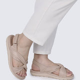 Easy Step Comfy Sandals In AlmondShoes - myballerine