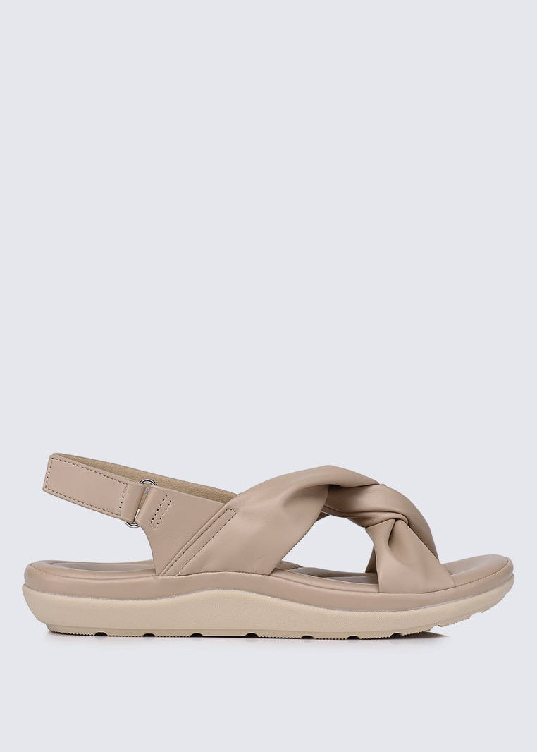 Easy Step Comfy Sandals In AlmondShoes - myballerine