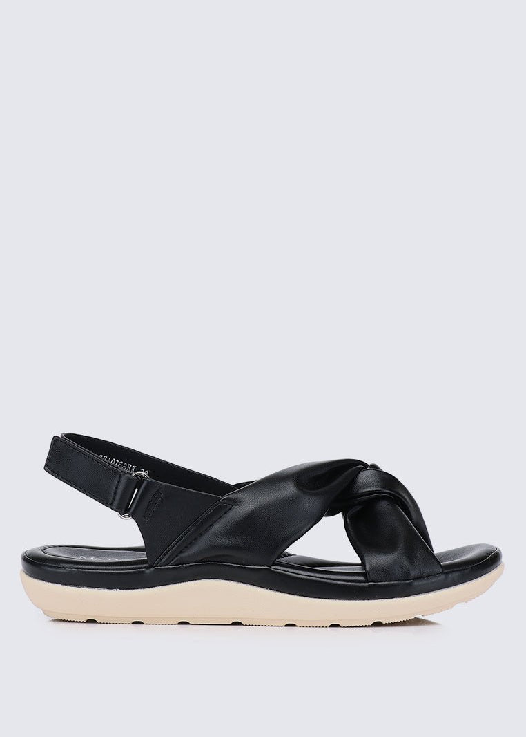 Easy Step Comfy Sandals In BlackShoes - myballerine