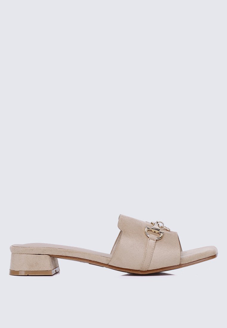 Ebony Comfy Sandals In AlmondSandals - myballerine