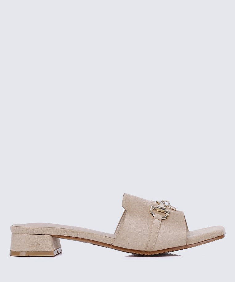 Ebony Comfy Sandals In AlmondShoes - myballerine