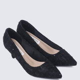 Elara Comfy Pumps In BlackPumps - myballerine