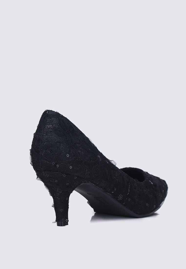 Elara Comfy Pumps In BlackPumps - myballerine