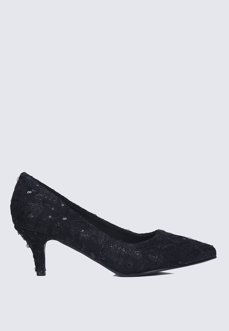 Elara Comfy Pumps In BlackPumps - myballerine