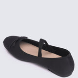 Eleanee Comfy Ballerina In Black - myballerine