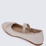 Eleanee Comfy Ballerina In Nude - myballerine