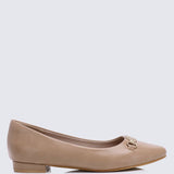 Elisa Comfy Pumps In AlmondPumps - myballerine