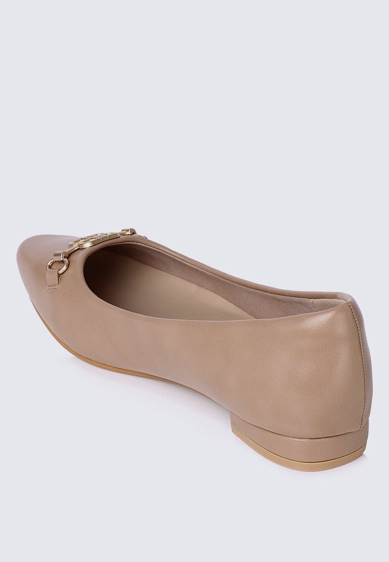 Elisa Comfy Pumps In AlmondPumps - myballerine
