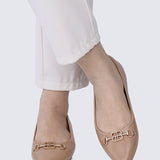 Elisa Comfy Pumps In AlmondPumps - myballerine
