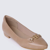 Elisa Comfy Pumps In AlmondPumps - myballerine