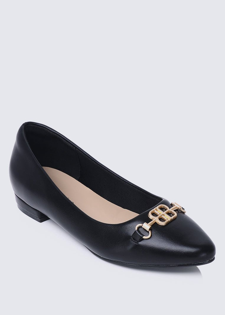 Elisa Comfy Pumps In BlackShoes - myballerine