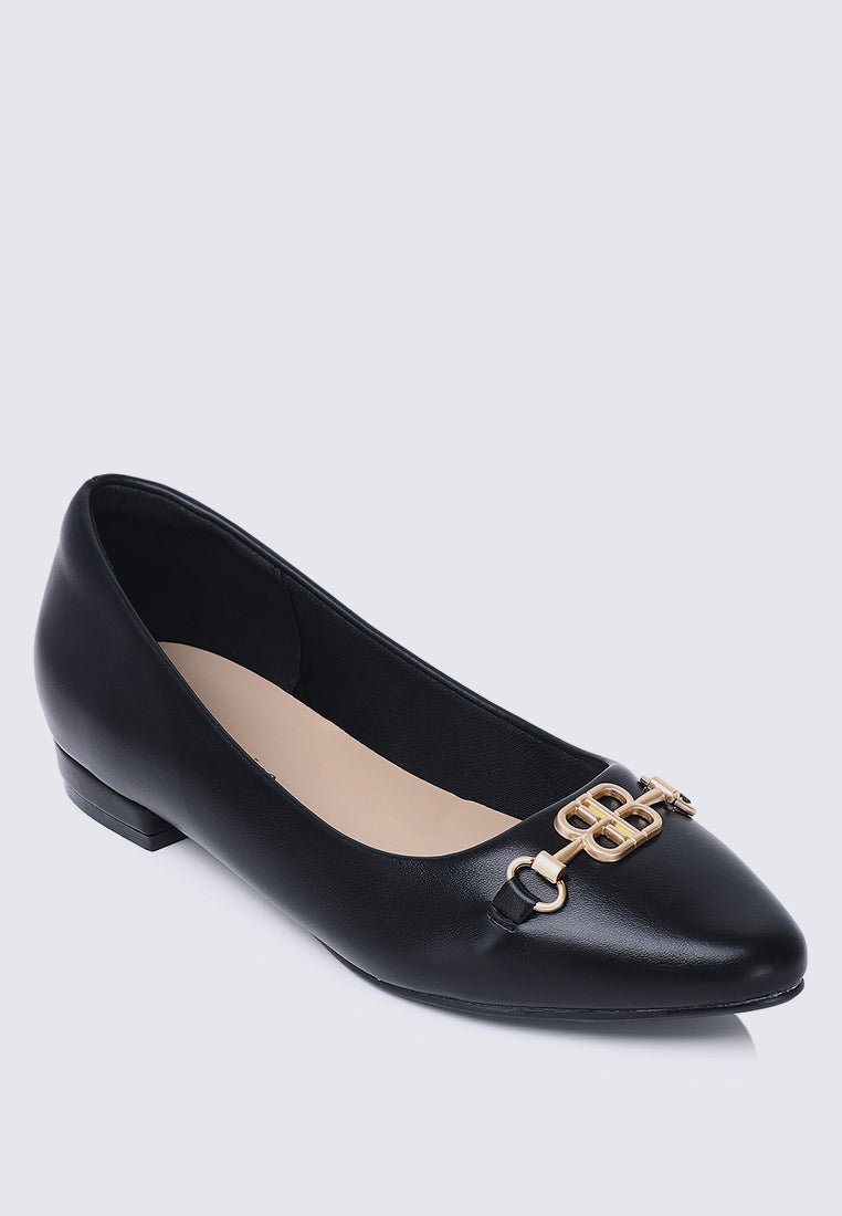 Elisa Comfy Pumps In BlackShoes - myballerine