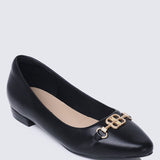 Elisa Comfy Pumps In BlackShoes - myballerine