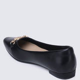 Elisa Comfy Pumps In BlackShoes - myballerine