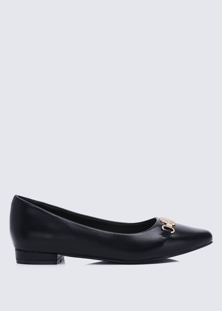 Elisa Comfy Pumps In BlackShoes - myballerine