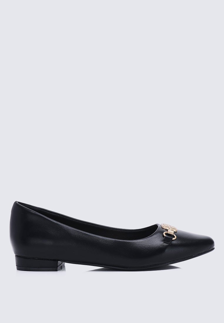 Elisa Comfy Pumps In BlackShoes - myballerine